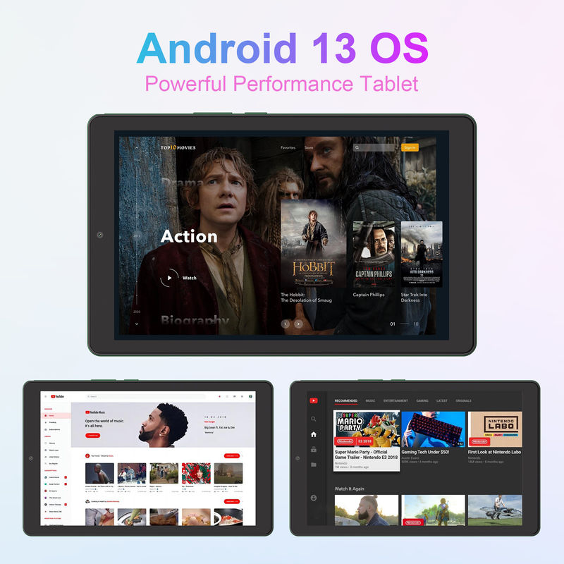 C Idea 9 Inch Eğitim Tablet 800x1280 IPS Dokunmatik Ekran Tablet Kalem CM935 yeşil ile