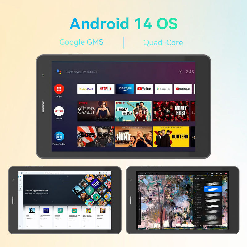 C Idea Quad Core Android Tablet Portable 8 Inch Tablet For Students SIM ile CM828 Siyah