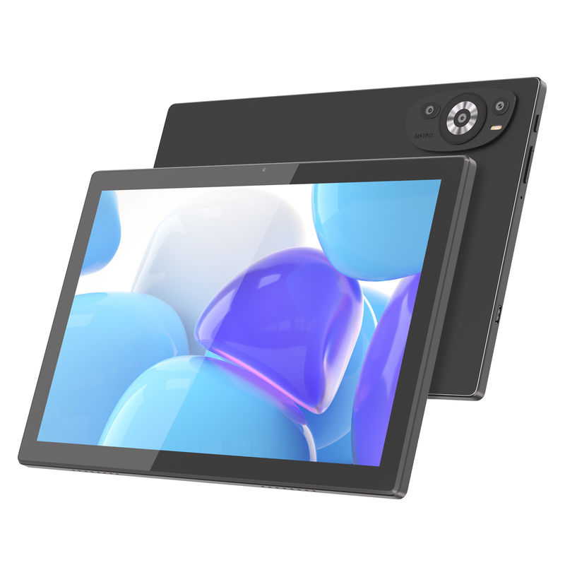 C Idea 10.1 Inç Wifi Eğitimsel Android Tablet Sim Destek Klavye M8200 Artı Siyah