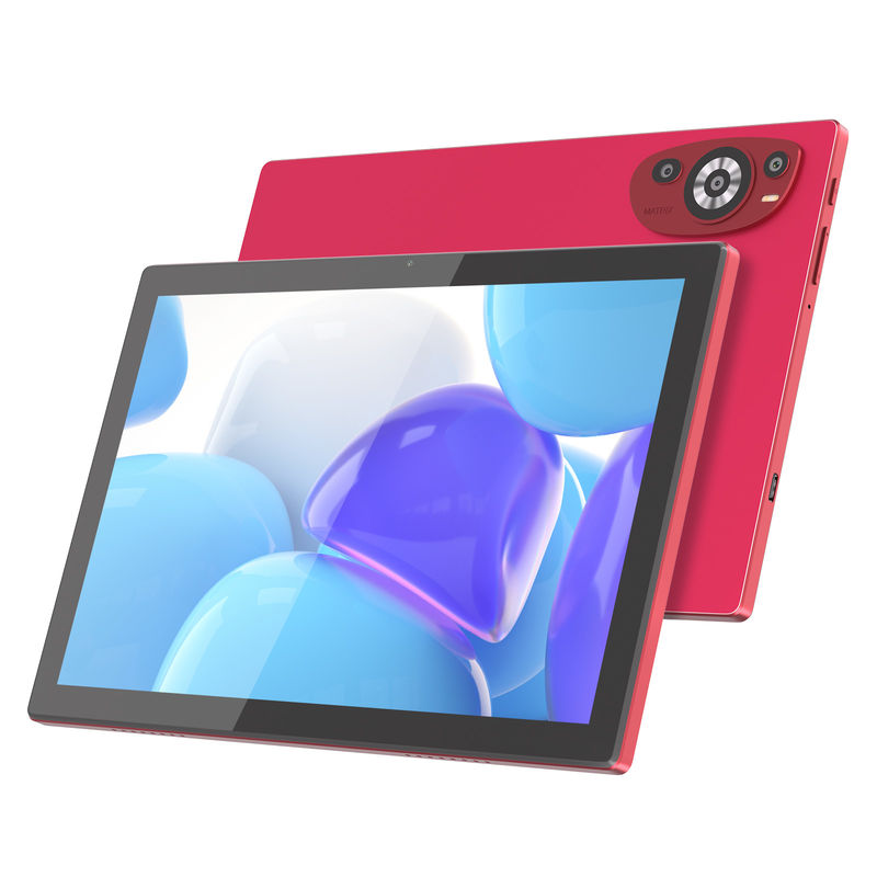 C Idea 10.1 Inch Android 14 Smart Tablet Pc Sim Destekle Gençler için CM8200Plus kırmızı