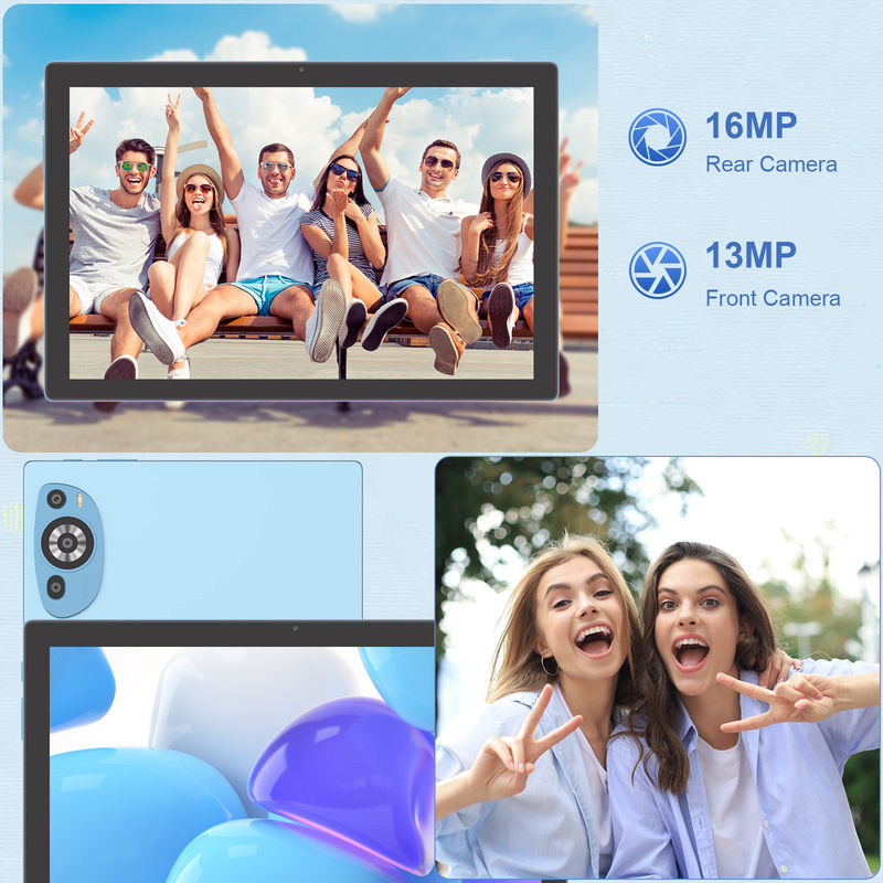 C Idea Android 14 Dokunmatik Ekran Klavye ve Kalemli 10.1 Inç Tabletler CM8200plus Mavi
