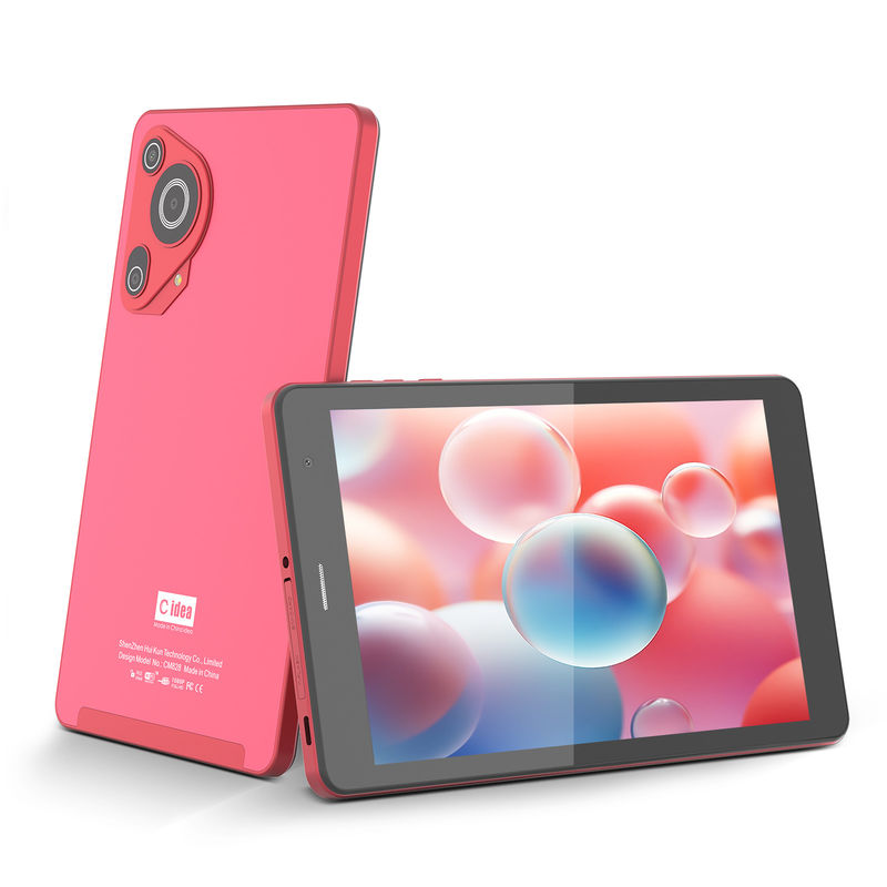 C Idea Factory 8 Inch 800*1280hd IPS Dokunmatik Ekran 8+512gb 8000mah Çift Kameralı Android Tablet Pc Sim ile Öğrenciler için CM828 Kırmızı