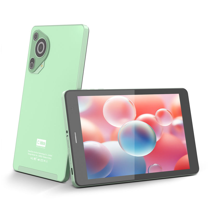 C Idea Wholesale Tablet 8 Inch 800*1280HD IPS Çift Kameralı Android Tablet Pc Sim ile Öğrenme için CM828 Yeşil