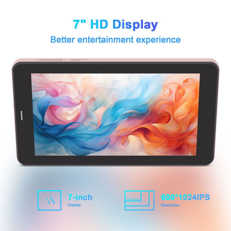 C Idea 7 Inch Android Tab, 8+512GB, Quad Core, Eğitim Tableti Öğrenciler İçin Mükemmel CM518pro Pink