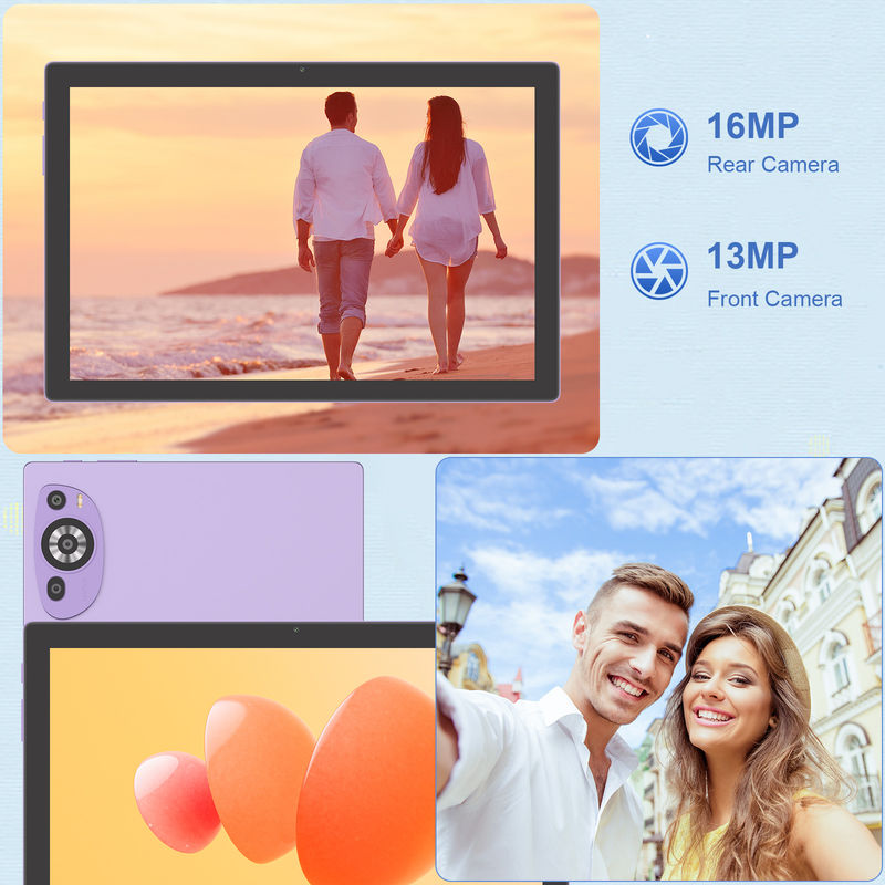 C Idea 10 inç Android 14 Eğitim Tablet 512GB SIM Destekli Öğrenciler için CM8200Plus Mor