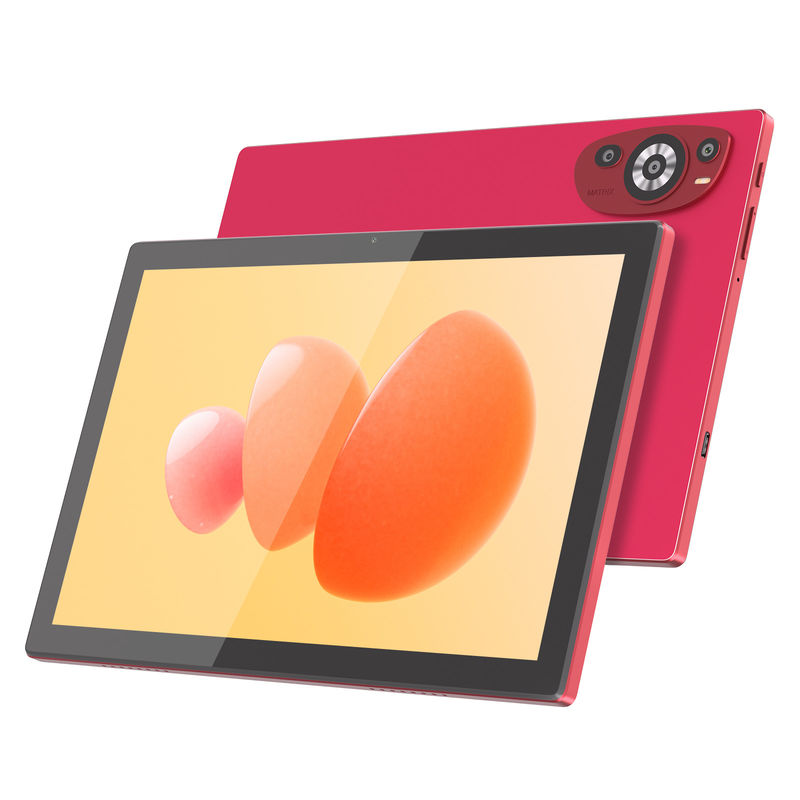 C Idea 10.1 Inch Android 14 Akıllı Tablet Bilgisayarı Çift SIM Destekle CM8200Plus kırmızı