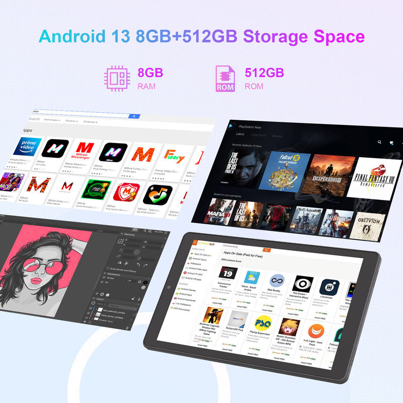 C Idea Android Tablet 800x1280 IPS Ekranı 9 IN Eğitim için Sim ile Akıllı Tablet PC CM935 Siyah