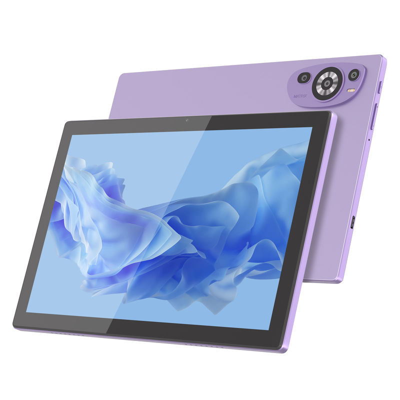 C Idea 10 inç 512GB Android 14 Öğrenciler için Eğitim Tablet SIM CM8200Plus Mor