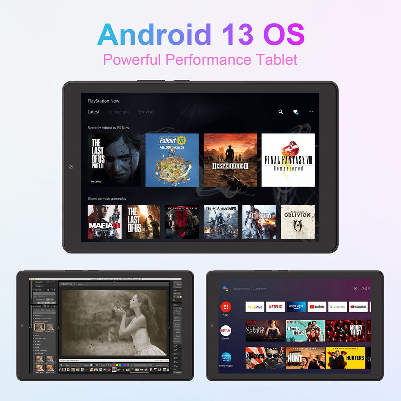 C Idea Android Tablet IPS Ekranı Eğitim Öğrencileri için Sim ile Akıllı Tablet PC CM935 Siyah