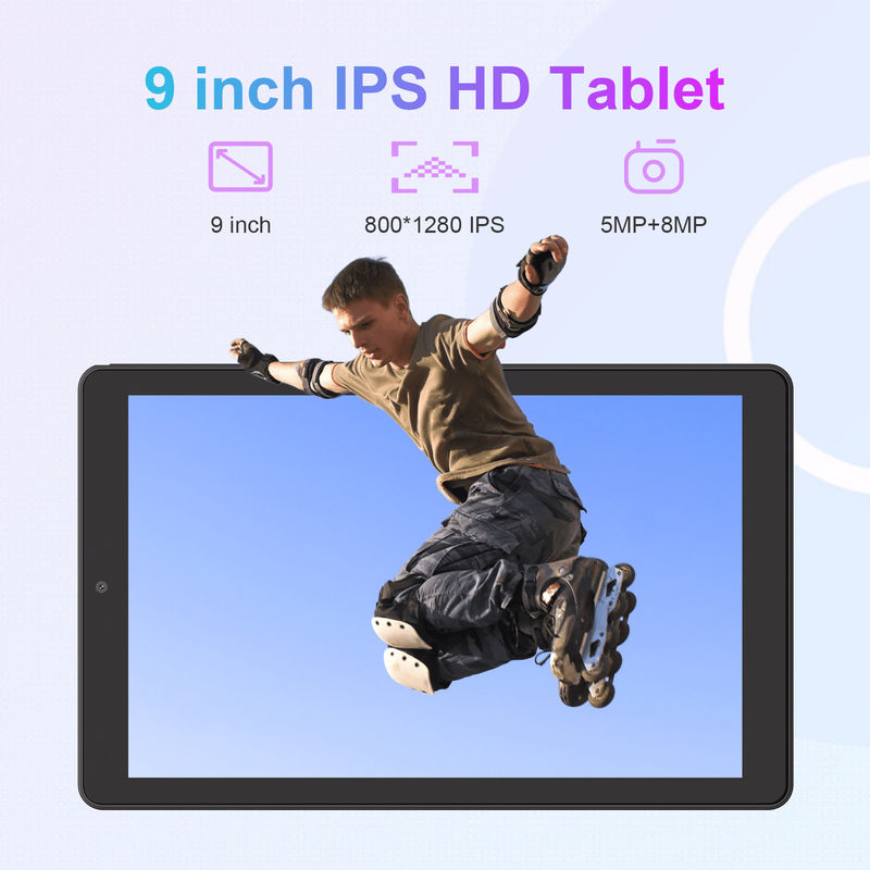 C Idea Android Tablet IPS Ekranı Eğitim Öğrencileri için Sim ile Akıllı Tablet PC CM935 Siyah