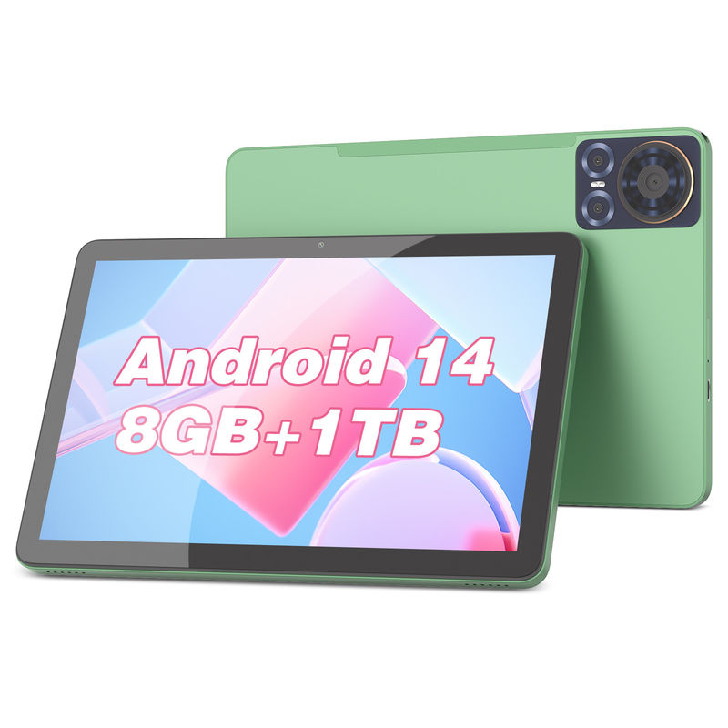 C Idea Sim Destek Klavye ile Android 5G Tablet 10.1 Inch Tablet Pc CM8300 Plus Yeşil