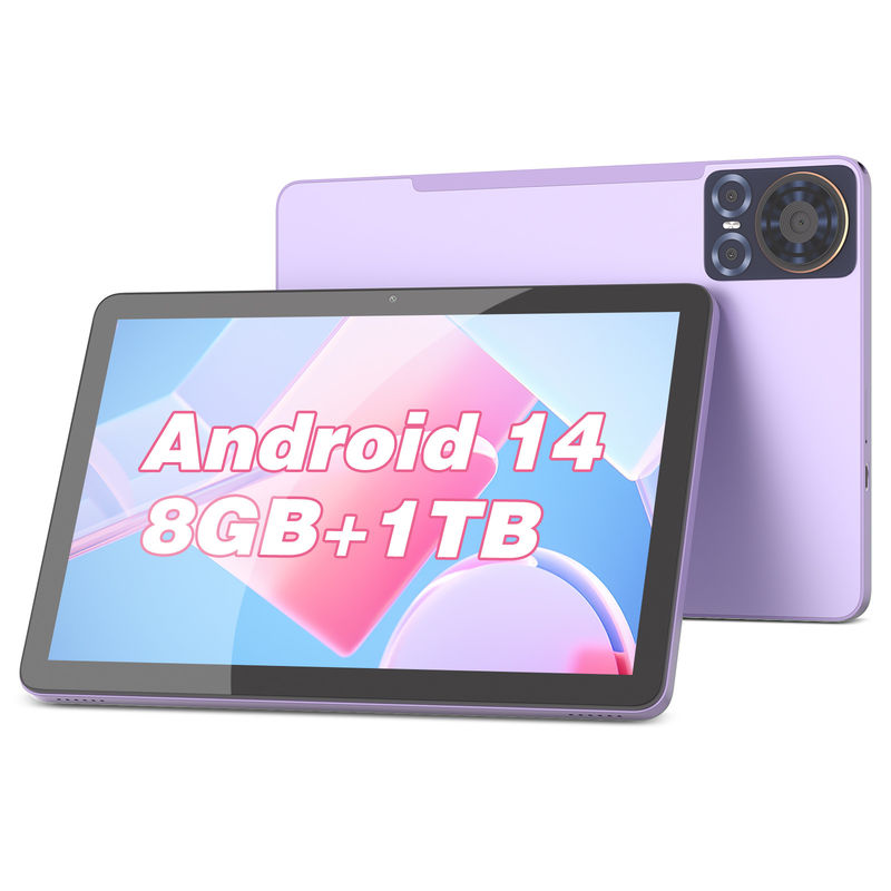 C Idea Android 5G Tablet Simli Öğrenciler İçin Eğitimsel Tablet CM8300 Plus Mor