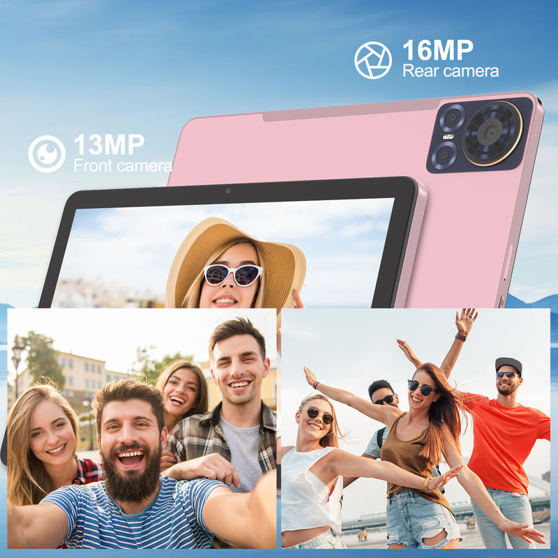 C Idea 10.1 Inch Tablet With Dual Camera Smart Tablet Pc For Education CM8300 Plus Pembe