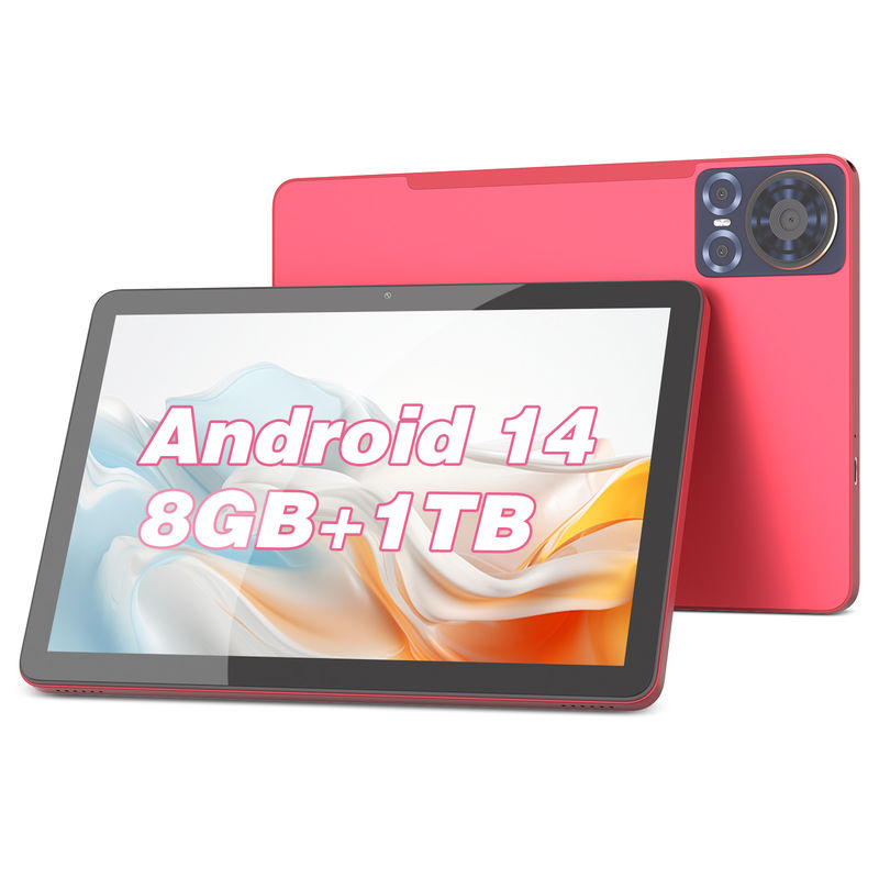 C Idea Tablet 10.1 Inç 5G LTE Tablet Dokunmatik Ekran Eğlence için Tablet PC CM8300 Plus Kırmızı