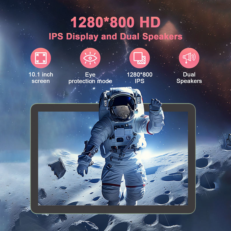 C Idea MTK Quad Core ile 10.1 Inç 5G Tablet Android 14 Eğitim için Tablet PC CM8300 Plus Yeşil