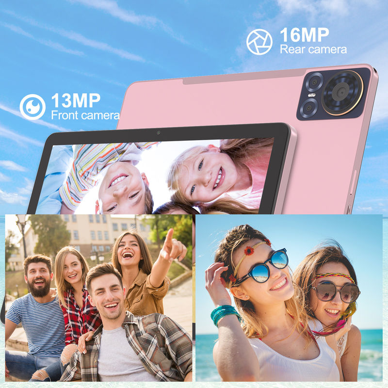 C Idea 10.1 Inch Tablet With Dual Camera Android Tablet Pc CM8300 Plus Pembe