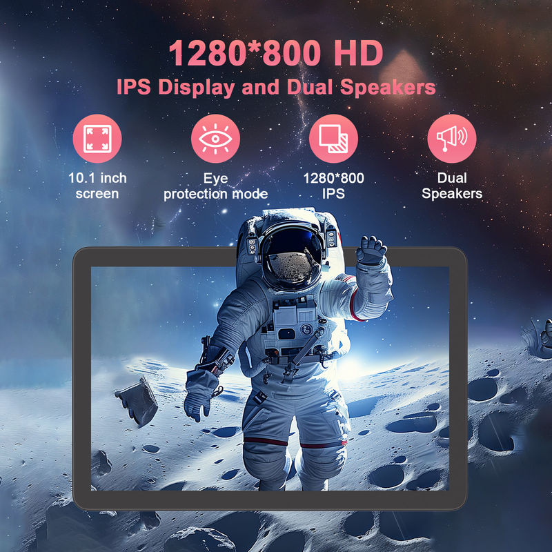 C Idea 10.1 Inç 5G LTE Tablet Sim Kartı Eğlence Alanı Dokunmatik Ekranlı Tablet Pc M8300 Plus Siyah