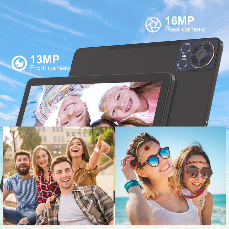 C Idea 10.1 Inç 5G LTE Tablet Sim Kartı Eğlence Alanı Dokunmatik Ekranlı Tablet Pc M8300 Plus Siyah