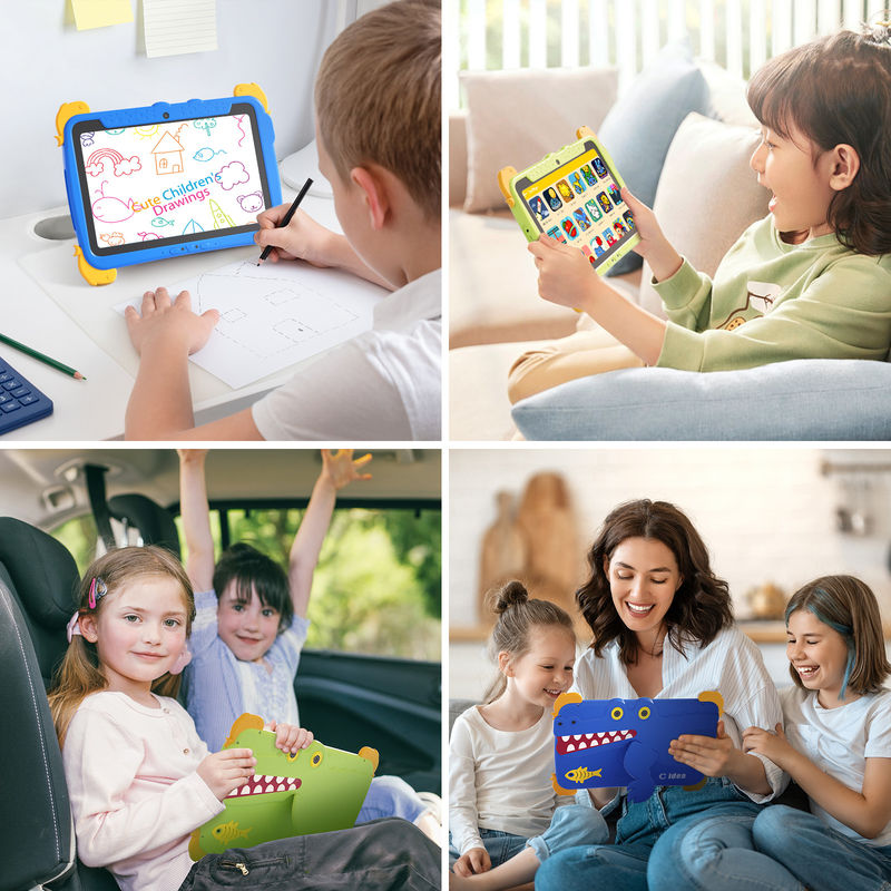 C Idea 10.1 inçlik Android Tablet 8GB RAM 512GB ROM Tablet Kidspad CM10000plus