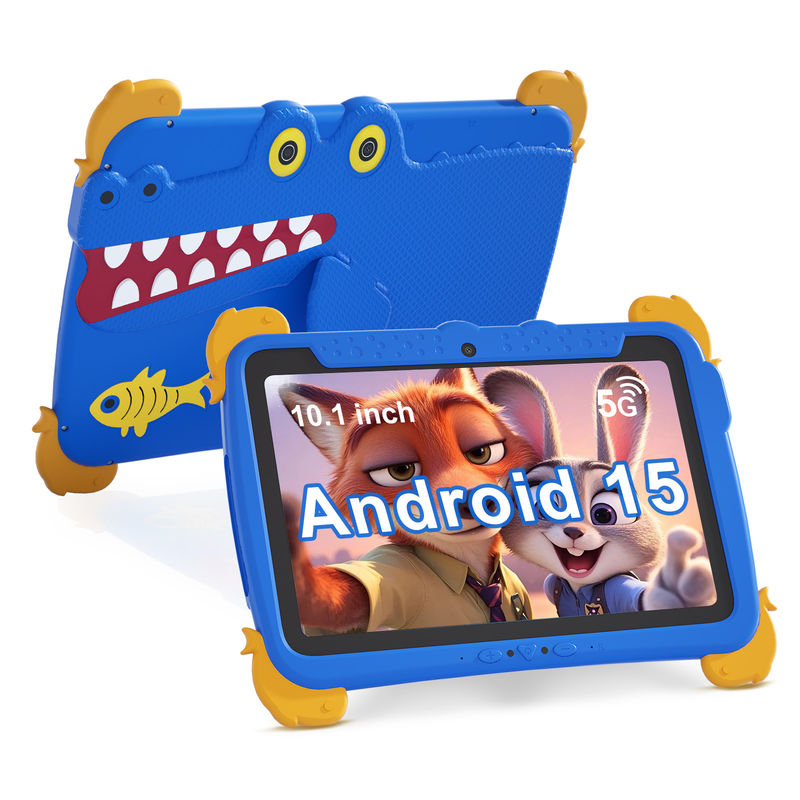 C Idea 10.1 Inç Tablet Kidspad Android 15 Dört çekirdekli işlemci ve ebeveyn kontrolü CM10000plus