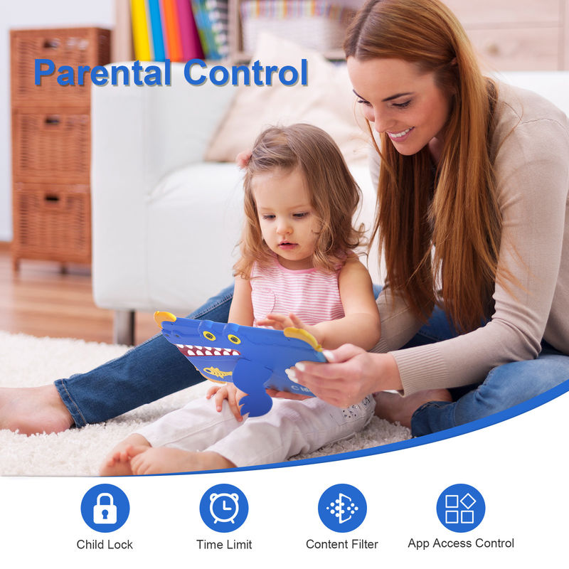 C Idea 10.1 Inç Tablet Kidspad Android 15 Dört çekirdekli işlemci ve ebeveyn kontrolü CM10000plus