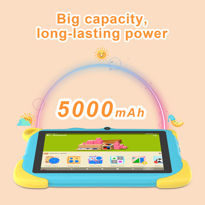 C Idea 7 İnç Android 15 Eğitim Amaçlı Akıllı Tablet Öğrenciler İçin CM78 mavi