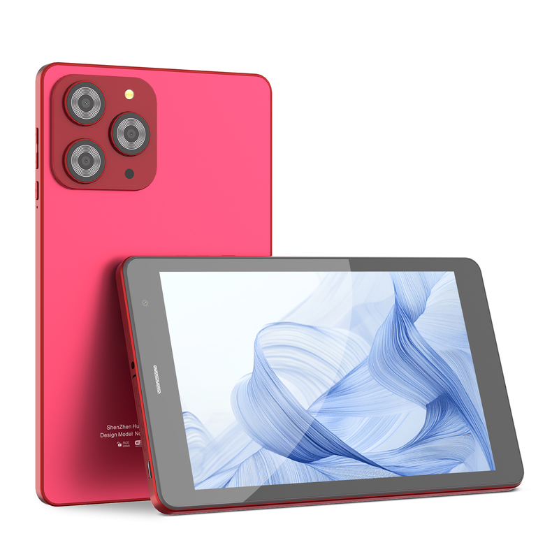 C fikir 8 + 512GB depolama ile 8 inçlik Wifi Tablet Quad Core işlemci 800x1280 IPS dokunmatik ekran kırmızı CM817 Pro