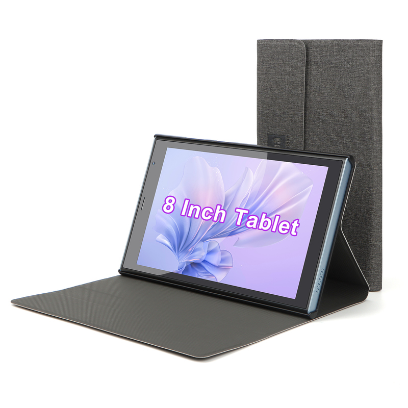 C fikir 8 + 512GB depolama ile 8 inçlik Wifi Tablet Quad Core işlemci 800x1280 IPS dokunmatik ekran mavi CM824