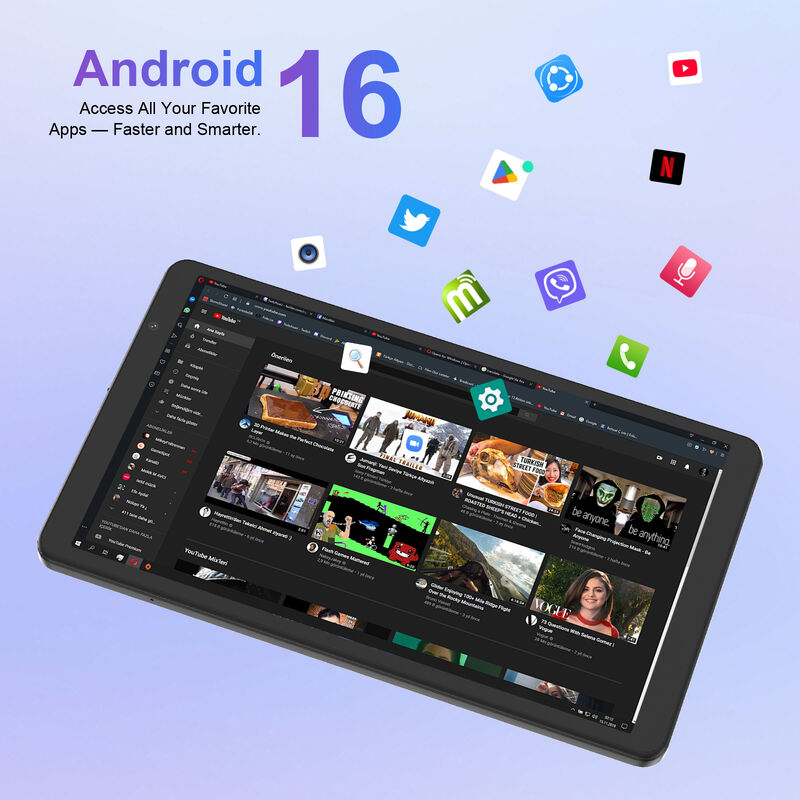 C fikir 8 Inch Smart Tablet PC Klavye ile 8GB RAM+512 ROM 800*1340 IPS incell Dokunmatik Ekran Ekranı BLACK CM866