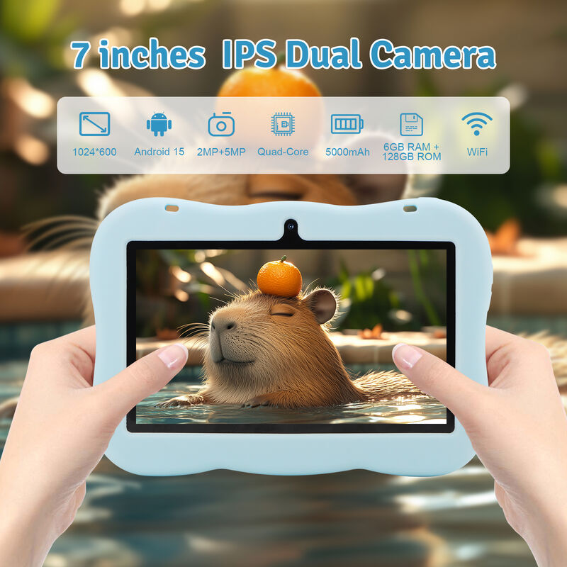 C idea Youth 7 Inch Tablet Android 15 TF kart yuvası ile, WiFi,6GB +128GB, 1024*600 IPS incell CM66