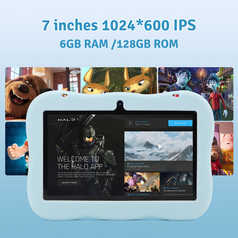 C idea Youth 7 Inch Tablet Android 15 TF kart yuvası ile, WiFi,6GB +128GB, 1024*600 IPS incell CM66