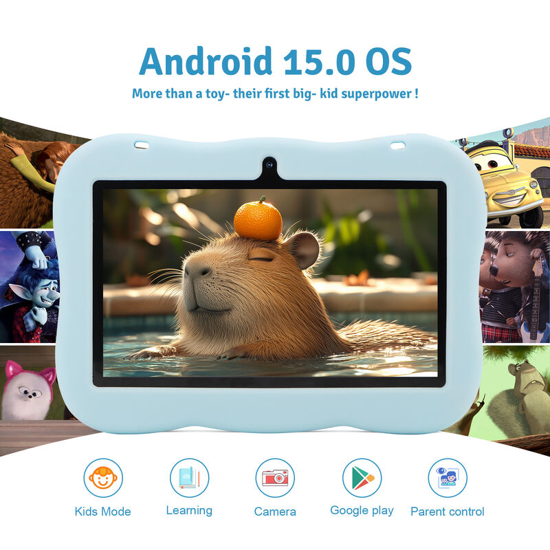 C idea Youth 7 Inch Tablet Android 15 TF kart yuvası ile, WiFi,6GB +128GB, 1024*600 IPS incell CM66