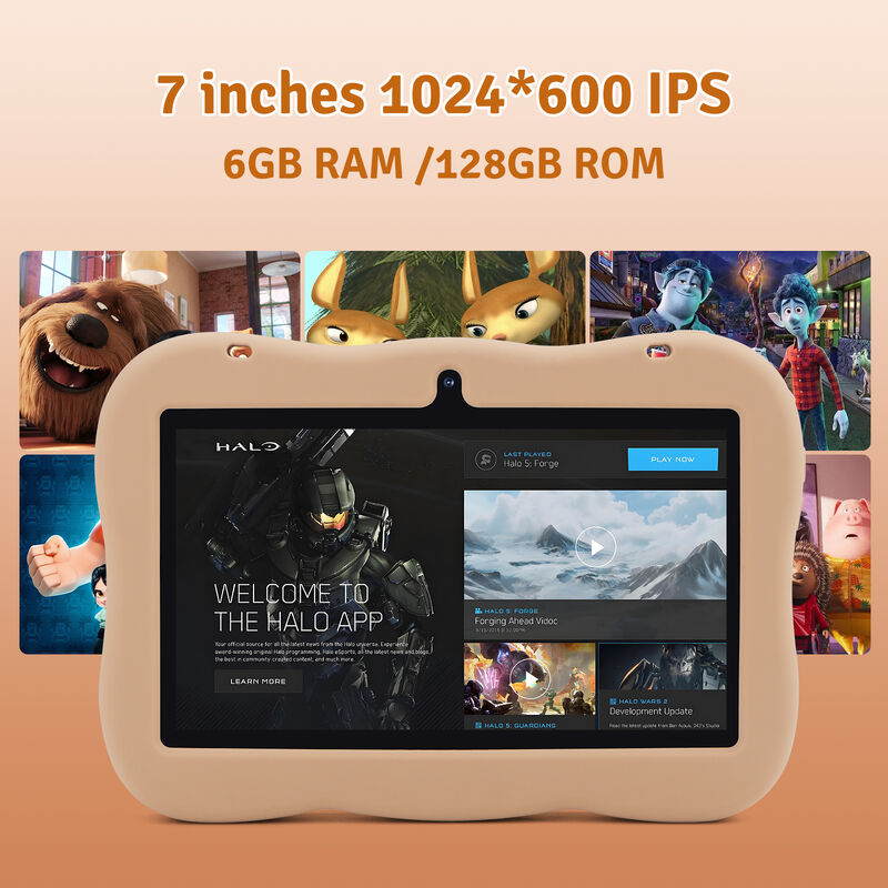 C idea Youth 7 Inch Tablet Android 15 TF kart yuvası ile, WiFi,6GB +128GB, 1024*600 IPS incell CM66