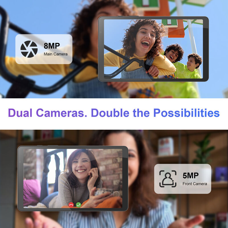 C fikir 8 Inch Smart Tablet PC Klavye ile 8GB RAM+512 ROM 800*1340 IPS incell Dokunmatik Ekran Ekranı BLACK CM866