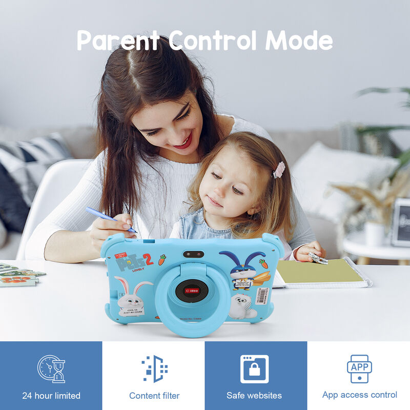 C idea Youth 7 Inch Tablet Android 16 TF kart yuvası ile, WiFi,8GB +256GB, 1024*600 CM89