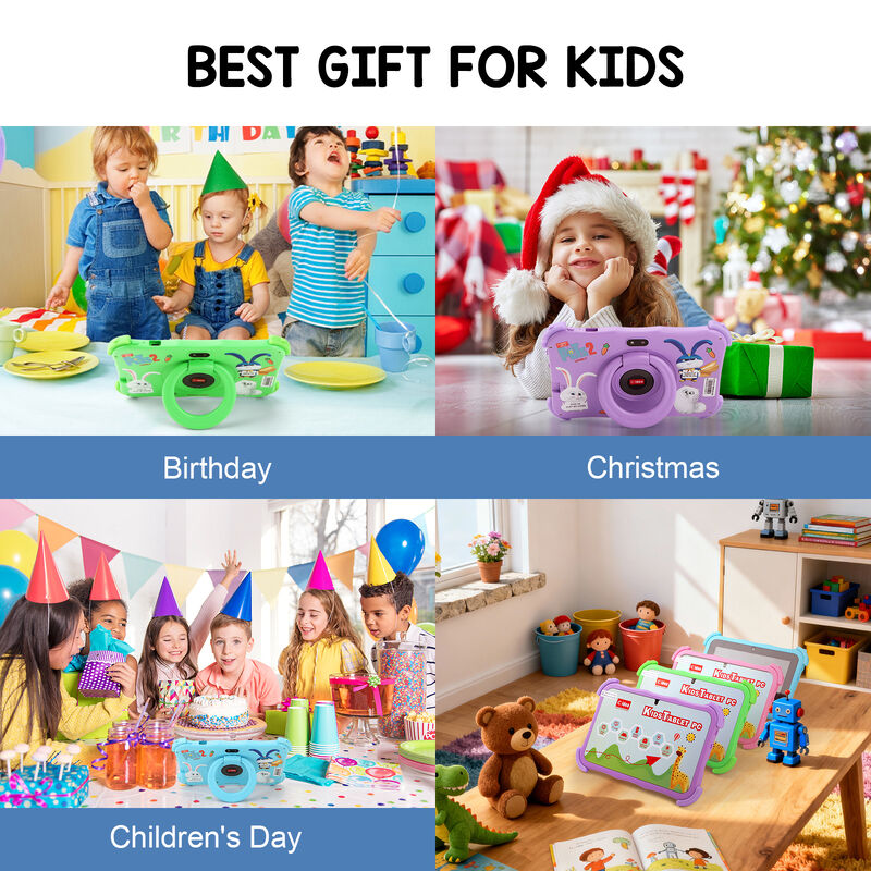 C idea Youth 7 Inch Tablet Android 16 TF kart yuvası ile, WiFi,8GB +256GB, 1024*600 CM89