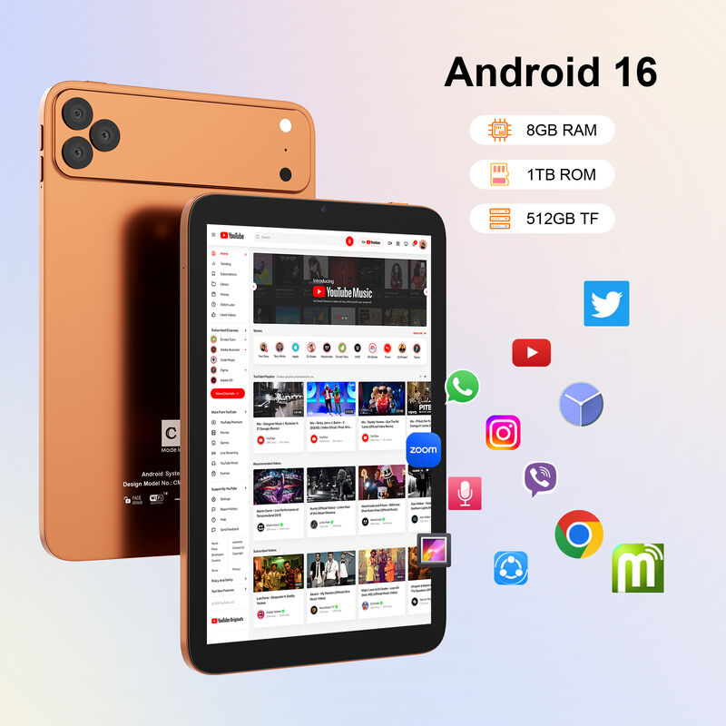 C fikir 10.1 inç Android WiFi Dokunmatik Ekran 5G Klavye Dört çekirdekli CM10017Air ile Tablet PC