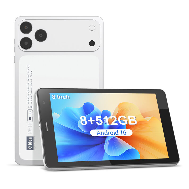 C fikir 7 inçlik Wifi Tablet Case ile 8+256GB Depolama Dört çekirdekli işlemci 600x1024 IPS dokunmatik ekran CM517 hava