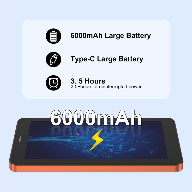 C fikir 7 Inch Android Akıllı Tabletler 8+256GB 8*CortexTm-A53 WiFi Tablet HD Dokunmatik Ekran CM517 hava