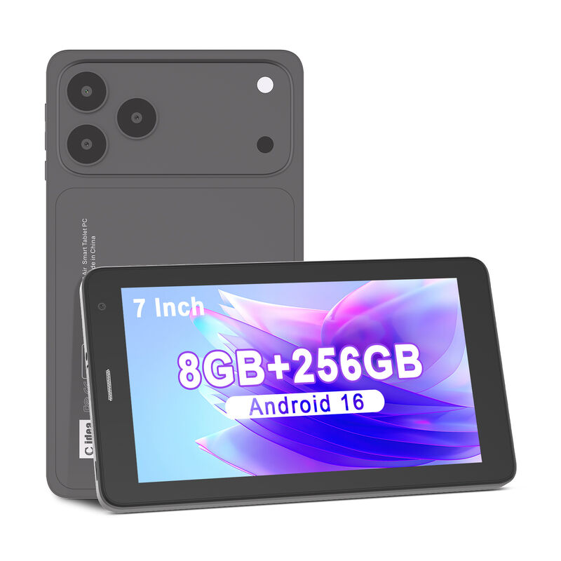 C fikir 7 Inch Android Akıllı Tabletler 8+256GB 8*CortexTm-A53 WiFi Tablet HD Dokunmatik Ekran CM517 hava
