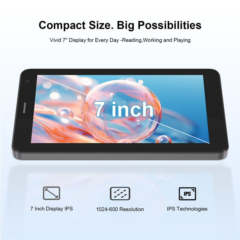C fikir 7 Inch Android Akıllı Tabletler 8+256GB 8*CortexTm-A53 WiFi Tablet HD Dokunmatik Ekran CM517 hava