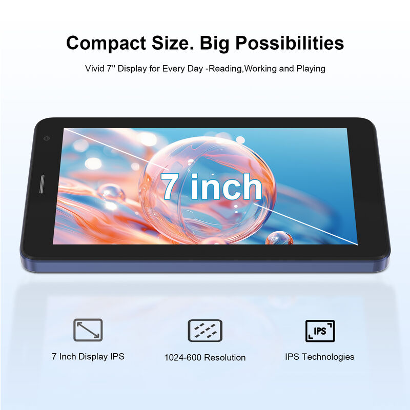 C fikir 7 Inch Android Akıllı Tabletler 8+256GB 8*CortexTm-A53 WiFi Tablet HD Dokunmatik Ekran CM517 hava