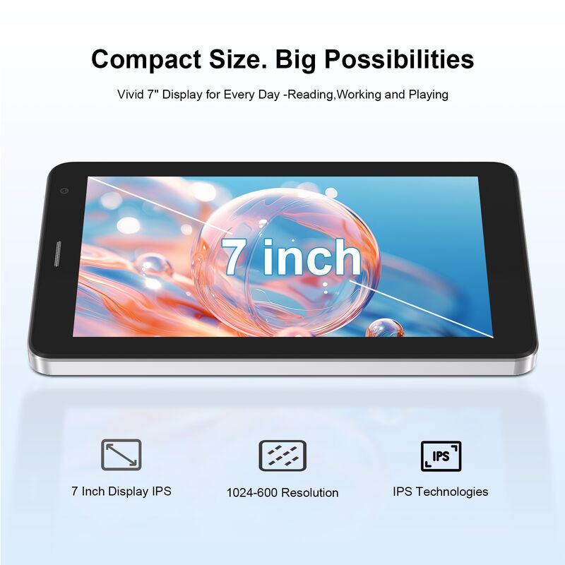 C fikir 7 Inch Android Akıllı Tabletler 8+256GB 8*CortexTm-A53 WiFi Tablet HD Dokunmatik Ekran CM517 hava
