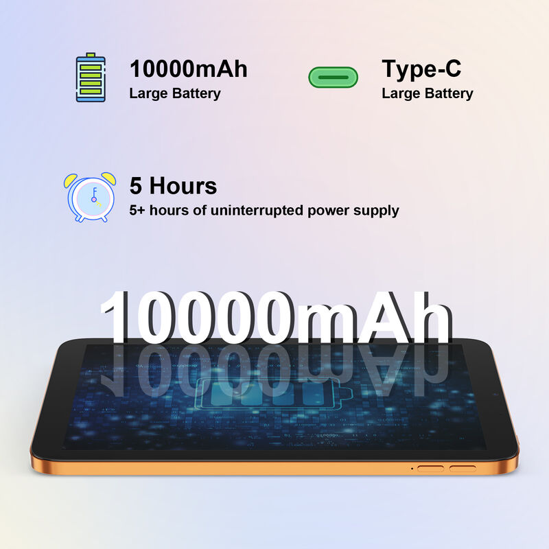 C Idea 10.1 İnç SIM Tablet WIFI Android Tablet Stylus Kalem CM10017air Turuncu