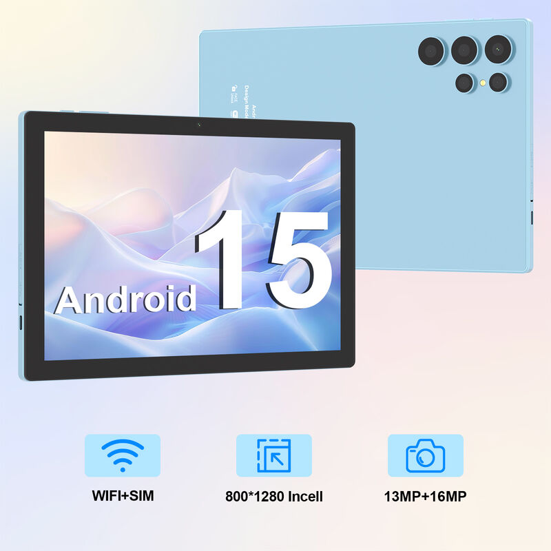 C Idea 10.1 Inch Tablet PC Eğitim için Qualcomm Android Tablet CM9000ultra Blue
