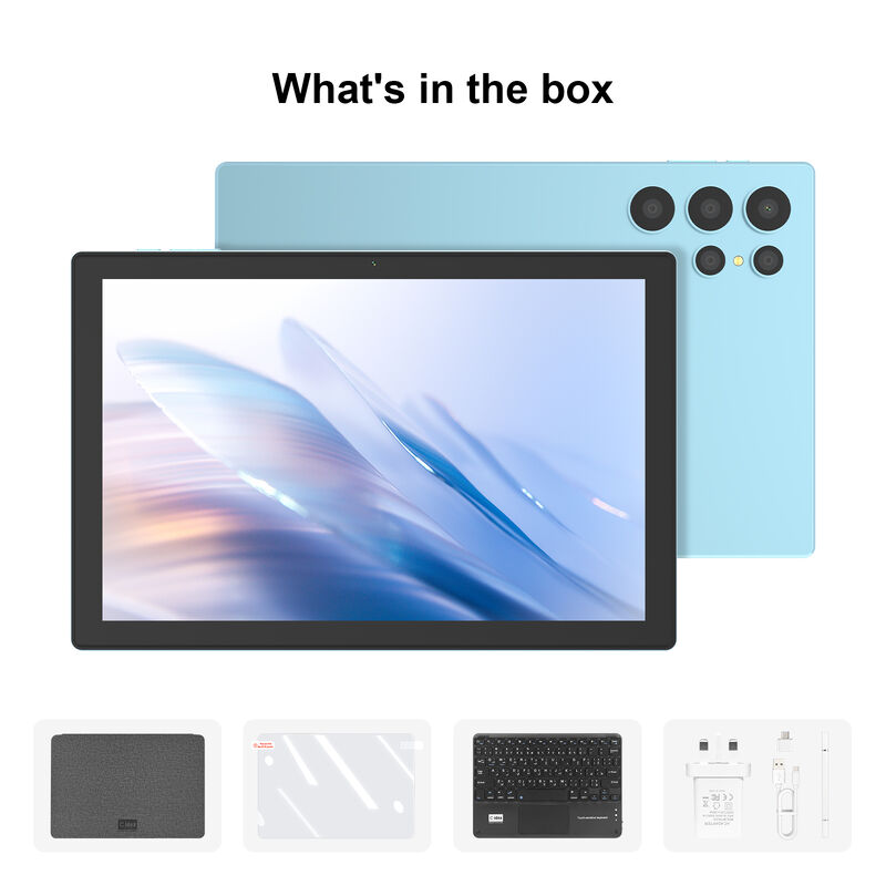 C Idea 10.1 Inch Tablet PC Eğitim için Qualcomm Android Tablet CM9000ultra Blue
