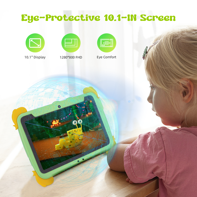 C Idea 10.1 İnç Android Tablet 4GB RAM 64GB ROM Tablet Kidspad P1100