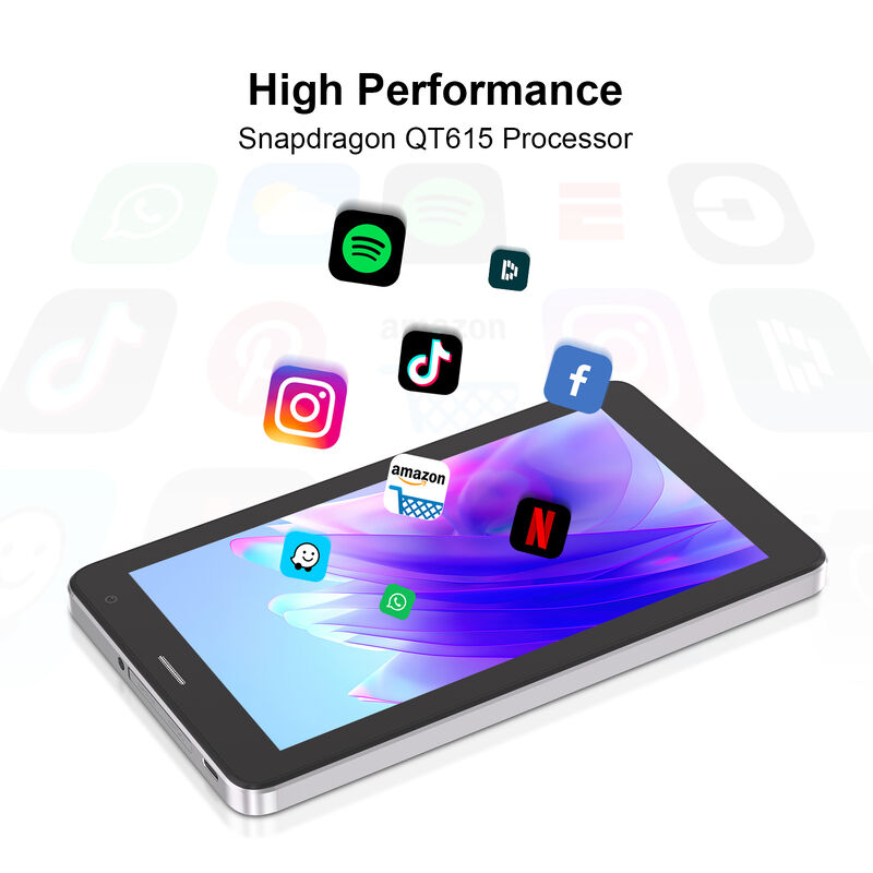 C fikir 7 Inch Android Akıllı Tabletler 8+256GB 8*CortexTm-A53 WiFi Tablet HD Dokunmatik Ekran CM517 hava