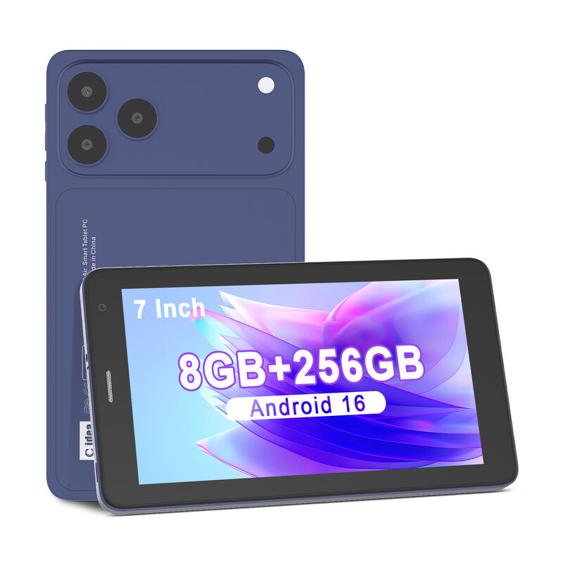 C fikir 7 Inch Android Akıllı Tabletler 8+256GB 8*CortexTm-A53 WiFi Tablet HD Dokunmatik Ekran CM517 hava