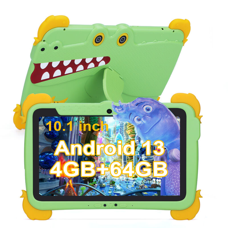 C fikir Çocuk Tab 10.1 inç Android 13 Tablet Çocuk için 4GB RAM 64GB ROM Göz Koruması 3-8 yaş arası çocuklar için dokunmatik ekran